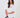 Pearl Detail Minimal Graphic T-Shirt – White