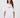 Pearl Detail Minimal Graphic T-Shirt – White