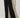Black Pinstripe Wide-Leg Trousers