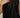 Black Drape Neck Blouse