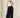 Black Pleated Wide-Leg Trousers