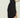 Black Draped Top & Skirt Set