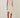Elegant Draped Twist Mini Dress – Beige