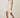 Elegant Draped Twist Mini Dress – Beige