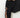 Elegant Pleated Cape Dress – Black