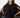 Elegant Pleated Cape Dress – Black