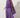Elegant Pleated Cape Dress – Prune