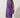 Elegant Pleated Cape Dress – Prune