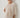 Elegant Pleated Cape Dress – Beige