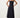 Celeste Black Midi Dress