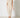 Structured One-Shoulder Midi Dress Cream