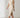 Structured One-Shoulder Midi Dress Cream