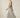 Beige Minimal V-Neck Linen Maxi Dress