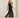 Black Layered Sheer Midi Dress