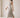 Beige One-Shoulder Pleated Midi Dress