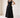 Black Rose Detail Midi Dress