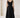 Black Rose Detail Midi Dress