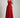 Red Rose Detail Midi Dress