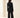 Black Cape Blazer Set