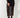 Black Sheer Overlay Midi Skirt
