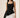 Asymmetric Pleated Contrast Midi Dress