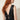 Trava Spider Black Vest – back bow detail
