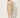 Women’s jacquard striped dress – cream – back view