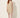 Women’s jacquard striped dress – cream – front view