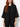 lace shawl-collar jacket — fabric detail