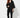 lace shawl-collar jacket — side