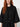 Tuba Black – V neckline and ribbon detail