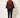 Linda Burgundy Black Jacket – back view