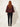 Linda Burgundy Black Jacket – back view