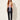 Tria Orange Bold-Floral Top – front view