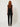 Pleated Chiffon Vest - model back view