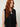 Pleated Chiffon Vest - pleated panel detail