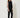Pleated Chiffon Vest - model side view