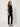 Pleated Chiffon Vest - model side view