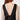 Trava Black Vest – back bow detail