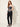 Patterned Toplex Navy – three-quarter view