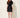 envelope skirt black — front