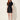 envelope skirt black — front