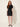 envelope skirt black — front
