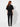 Black Velvet Sequin Top – back view