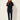 Black Velvet Sequin Top – front view