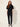 Black Velvet Sequin Top – front view