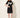 Sorea Black Dress – three-quarter view