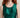 trava green – satin and piping detail