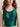 trava green – satin and piping detail