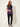 Purple Flower Jakard Vest – three-quarter view